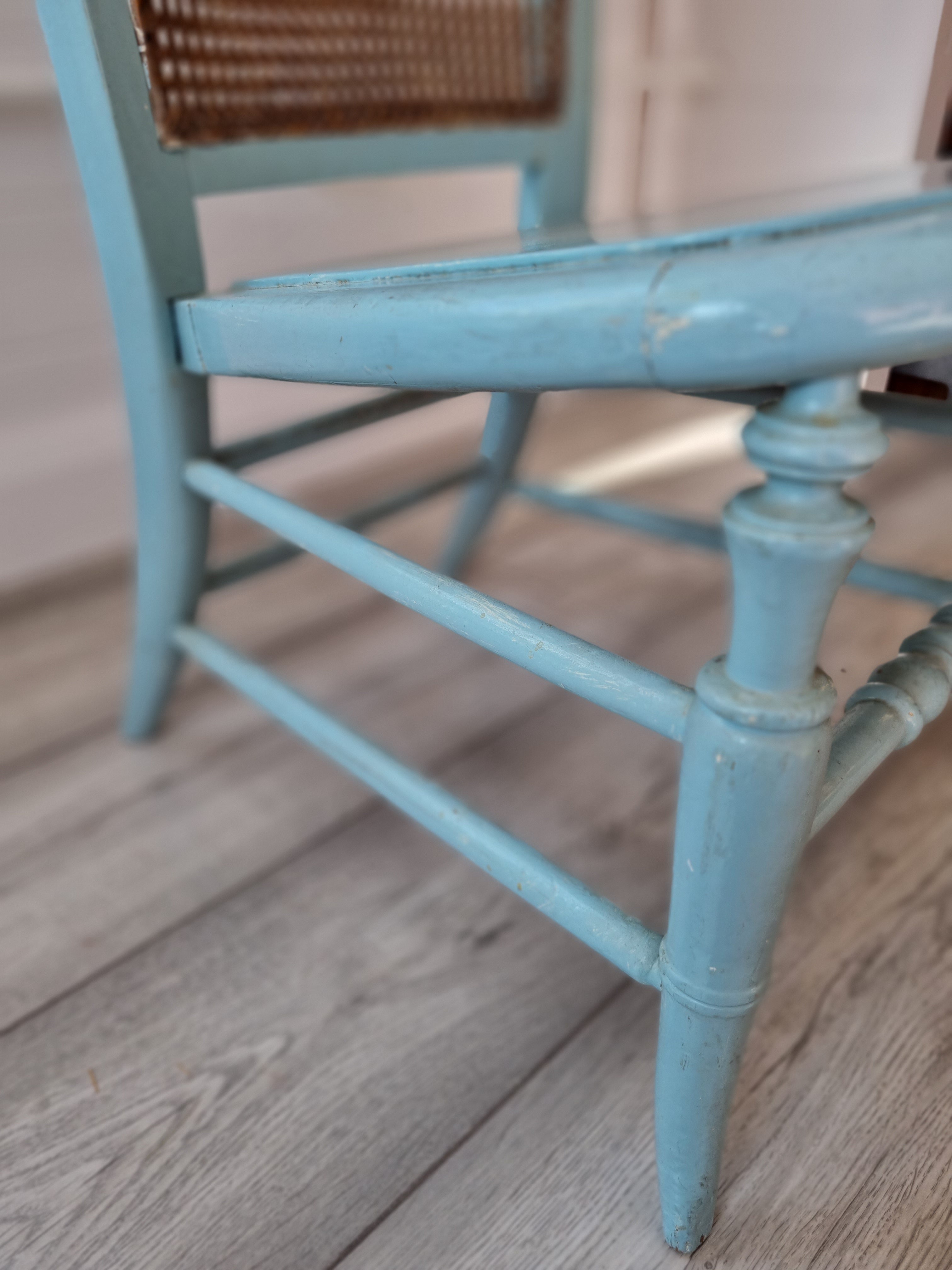 Family heirloom chair for baby's room