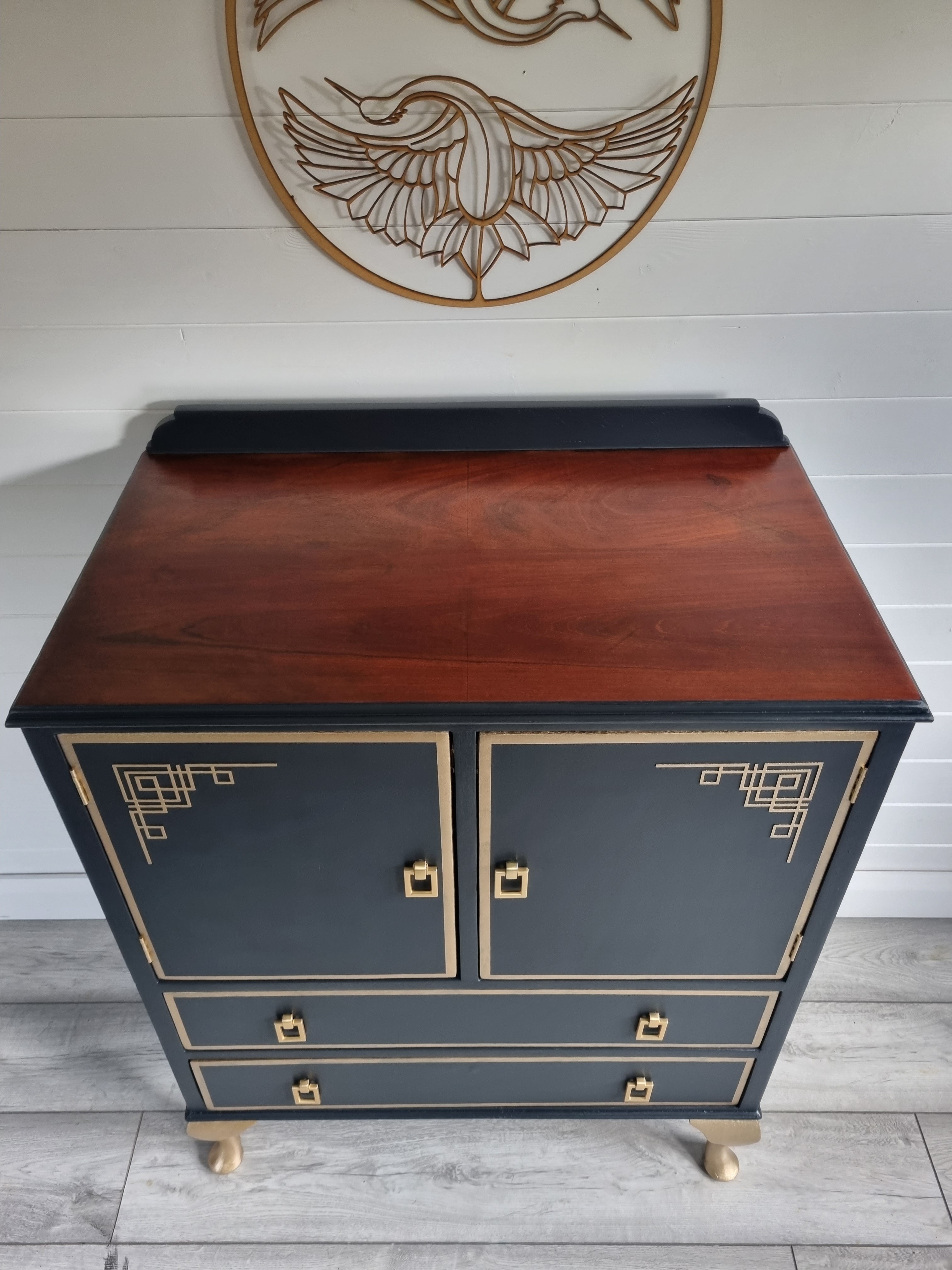 Art deco cabinet